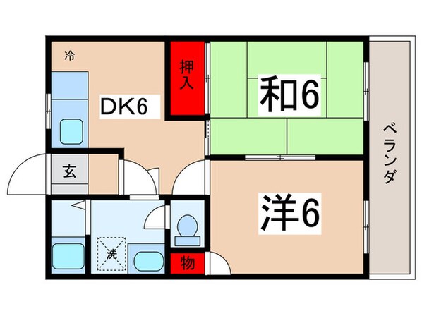 アルプスマンシオンの物件間取画像